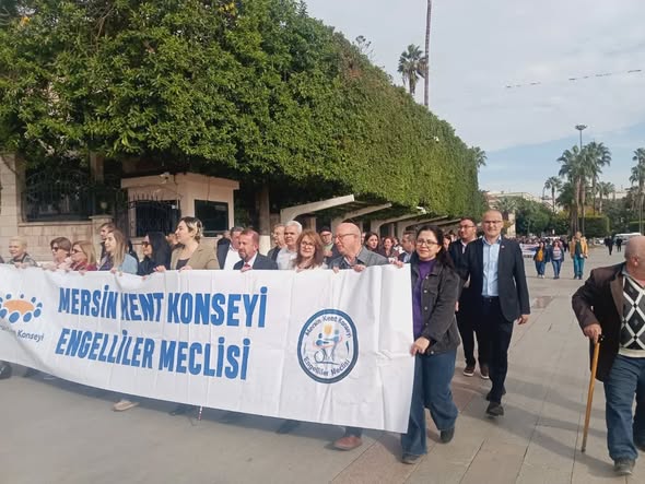 3 Aralık Dünya Engelliler Günü Farkındalık Yürüyüşü